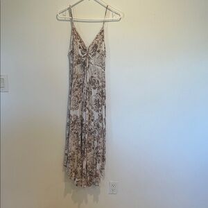 Final Touch Brown and Cream Textured Fabric